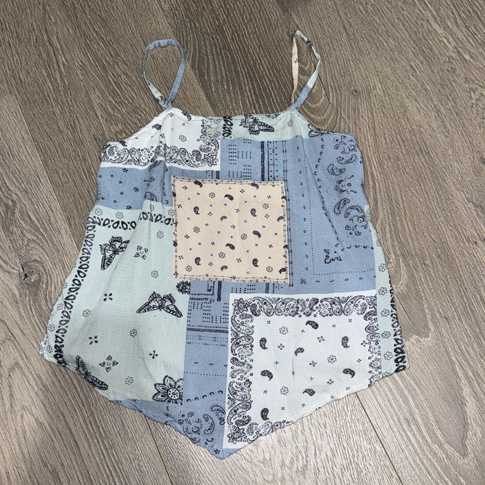 abercrombie girls 7/8 tank top barley used